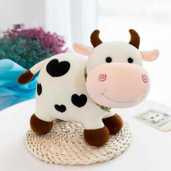 Tinytotem Milky Moo Cow Plush Soft Toy