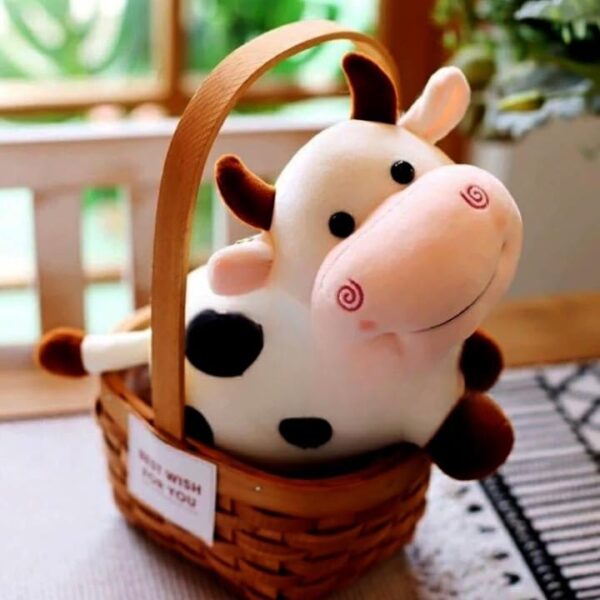 Tinytotem Milky Moo Cow Plush Soft Toy - Image 4